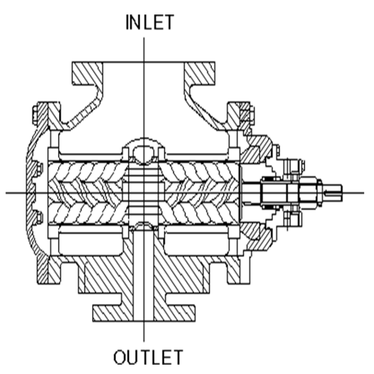 Double suction square